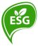 Esg icons on white background